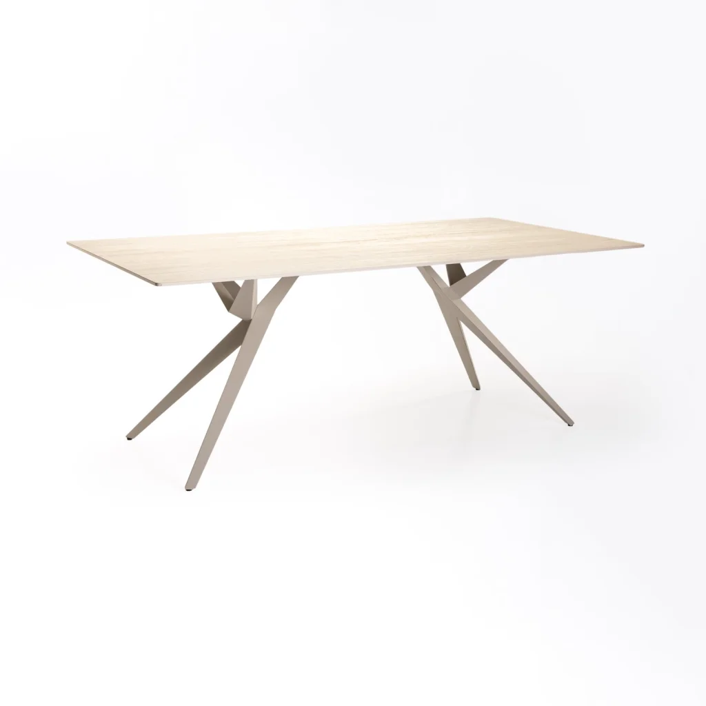LIAM STONE TOP DINING TABLE